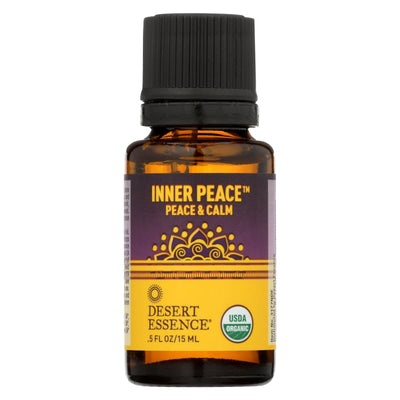 (Price/each)Desert Essence Essential Oil - Inner Peace - Case of 1 - .5 fl oz.